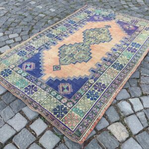 3.7 ft. x 6 ft. Vintage Turkish Rug TR24867 Image 1
