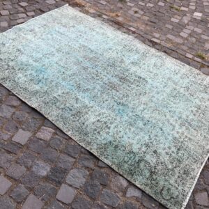 4.8 ft. x 7.5 ft. Vintage Overdyed Rug TR31253 Image 1