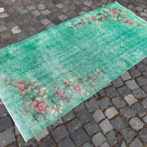3.1 ft. x 6.5 ft. Vintage Overdyed Rug TR31273 Image 1