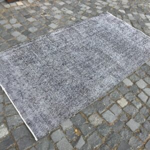 3.8 ft. x 6.6 ft. Vintage Overdyed Rug TR31353 Image 1