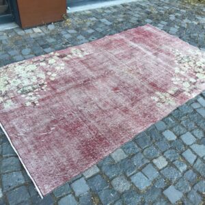 4.6 ft. x 8.1 ft. Vintage Overdyed Rug TR31363 Image 1