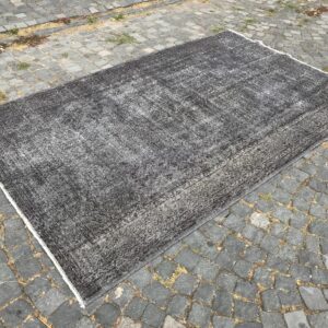 5.9 ft. x 9.3 ft. Vintage Overdyed Rug TR31403 Image 1