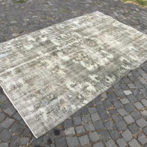 5.7 ft. x 9 ft. Vintage Overdyed Rug TR31413 Image 1