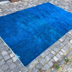 5.7 ft. x 9 ft. Vintage Overdyed Rug TR31443 Image 1