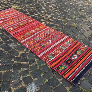 2.1 ft. x 8.7 ft. Vintage Kilim Rug TR60332 Image 1