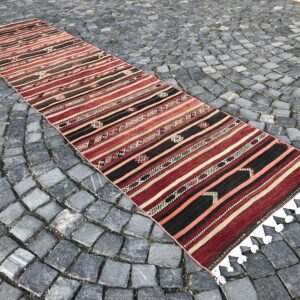 2.8 ft. x 11.6 ft. Vintage Kilim Rug TR60502 Image 1