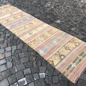 2.7 ft. x 10.1 ft. Vintage Kilim Rug TR60612 Image 1