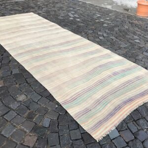 3.5 ft. x 12 ft. Vintage Kilim Rug TR60762 Image 1