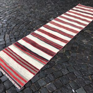 2.5 ft. x 9.9 ft. Vintage Kilim Rug TR60842 Image 1