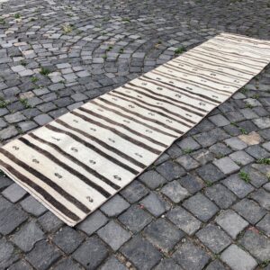 2.2 ft. x 8.8 ft. Vintage Kilim Rug TR60992 Image 1