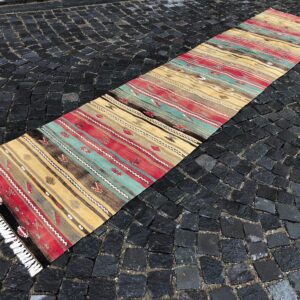 2.8 ft. x 13.1 ft. Vintage Kilim Rug TR61022 Image 1