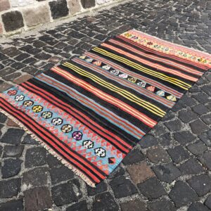 3.7 ft. x 6.6 ft. Vintage Kilim Rug TR61052 Image 1