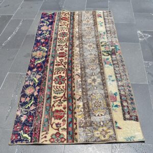 2.9 ft. x 5.8 ft. Vintage Patchwork Rug TR22064 Image 1
