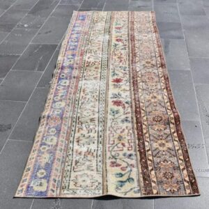 3.1 ft. x 8 ft. Vintage Patchwork Rug TR22134 Image 1