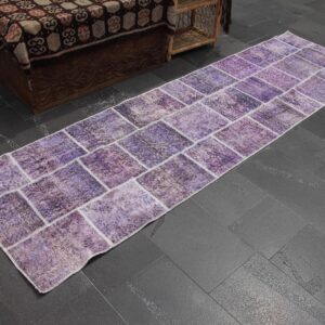2.6 ft. x 9.3 ft. Vintage Patchwork Rug TR22184 Image 1