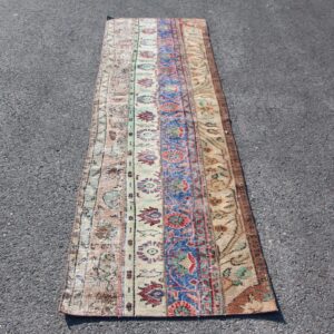 2.5 ft. x 8.8 ft. Vintage Patchwork Rug TR22204 Image 1