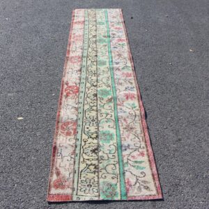 2.1 ft. x 9.7 ft. Vintage Patchwork Rug TR22234 Image 1