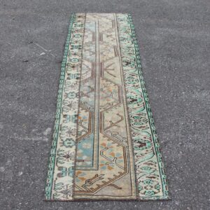 2.3 ft. x 8.2 ft. Vintage Patchwork Rug TR22364 Image 1