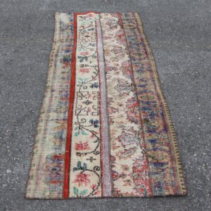 2.7 ft. x 7 ft. Vintage Patchwork Rug TR22384 Image 1