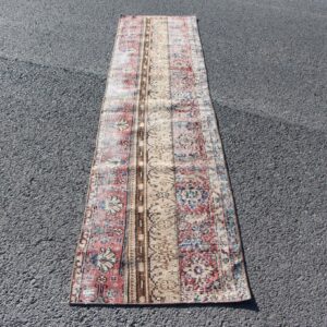 2.1 ft. x 8.9 ft. Vintage Patchwork Rug TR22414 Image 1