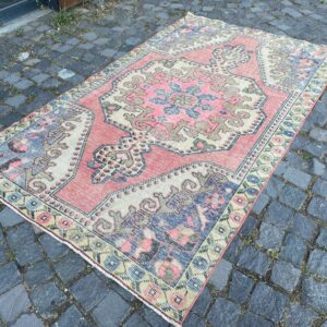 4.2 ft. x 6.9 ft. Vintage Turkish Rug TR25917 Image 1