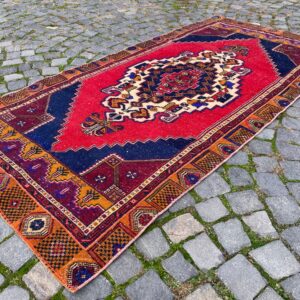 3.6 ft. x 7.3 ft. Vintage Turkish Rug TR26077 Image 1
