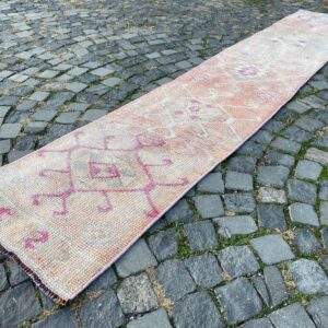 1.9 ft. x 10.5 ft. Vintage Turkish Rug TR26147 Image 1