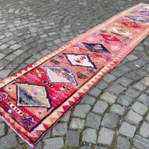 2.3 ft. x 10.4 ft. Vintage Turkish Rug TR26197 Image 1
