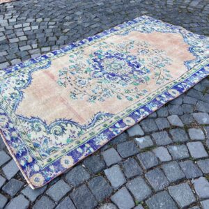 4.2 ft. x 7.4 ft. Vintage Turkish Rug TR26317 Image 1