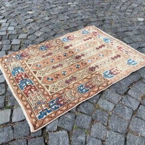 2.9 ft. x 3.8 ft. Vintage Turkish Rug TR26367 Image 1