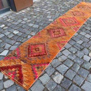 1.9 ft. x 10 ft. Vintage Turkish Rug TR26657 Image 1