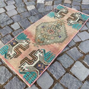 1.3 ft. x 2.9 ft. Vintage Turkish Rug TR26717 Image 1