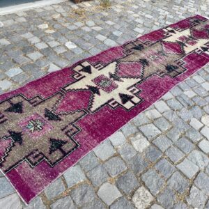 2.4 ft. x 10.2 ft. Vintage Turkish Rug TR26757 Image 1