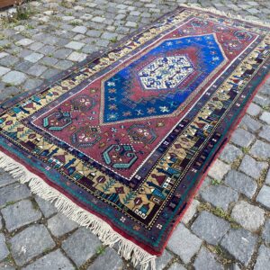 3.3 ft. x 6.7 ft. Vintage Turkish Rug TR26857 Image 1