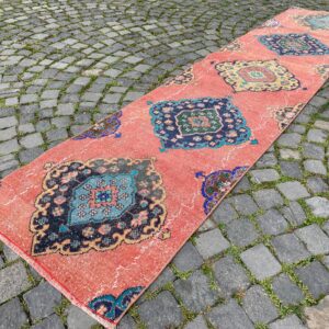 2.4 ft. x 10.6 ft. Vintage Turkish Rug TR26997 Image 1