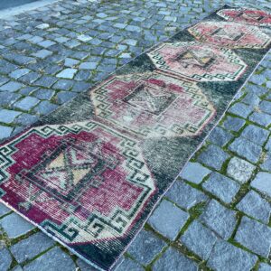 2.2 ft. x 8.7 ft. Vintage Turkish Rug TR27157 Image 1