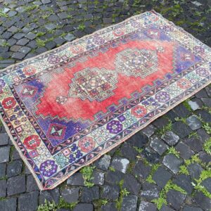 3.7 ft. x 6.3 ft. Vintage Turkish Rug TR27347 Image 1
