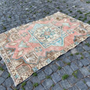 3.8 ft. x 5.6 ft. Vintage Turkish Rug TR27487 Image 1