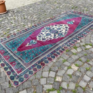4.5 ft. x 9.9 ft. Vintage Turkish Rug TR27497 Image 1