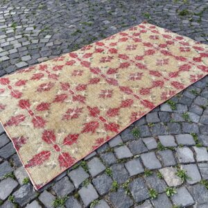4 ft. x 7.1 ft. Vintage Turkish Rug TR27657 Image 1