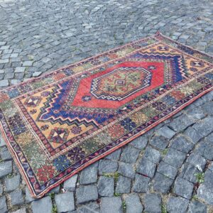 3.7 ft. x 6.6 ft. Vintage Turkish Rug TR27737 Image 1