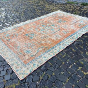 6.1 ft. x 10.1 ft. Vintage Turkish Rug TR27787 Image 1