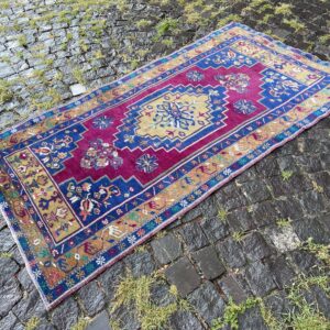3.4 ft. x 6.3 ft. Vintage Turkish Rug TR27837 Image 1