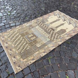 3.3 ft. x 5.8 ft. Vintage Turkish Rug TR27857 Image 1