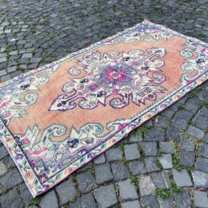 3.9 ft. x 7 ft. Vintage Turkish Rug TR28137 Image 1