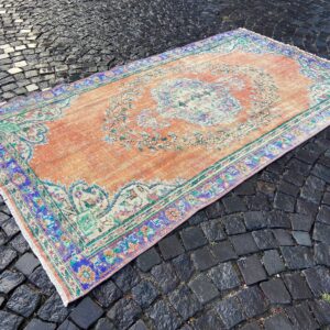 5.4 ft. x 9.4 ft. Vintage Turkish Rug TR28247 Image 1
