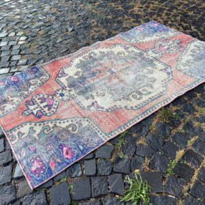 3.7 ft. x 6.5 ft. Vintage Turkish Rug TR29007 Image 1