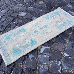 1.4 ft. x 3.5 ft. Vintage Turkish Rug TR29087 Image 1