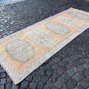 4.4 ft. x 11.7 ft. Vintage Turkish Rug TR29217 Image 1