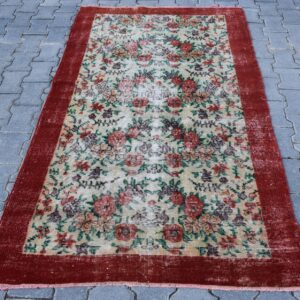 3.8 ft. x 6.6 ft. Vintage Turkish Rug TR29377 Image 1